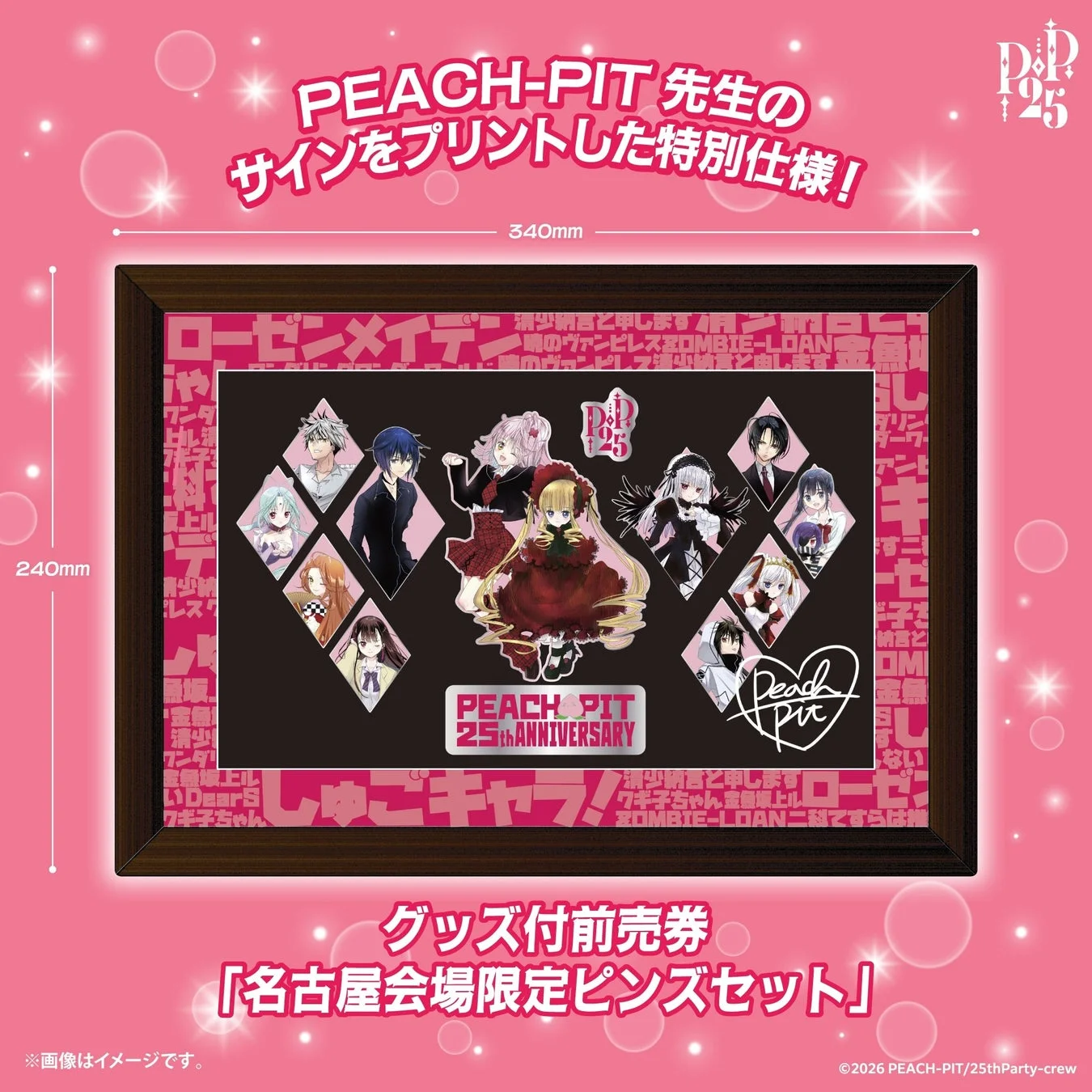 名古屋会場限定ピンズセット