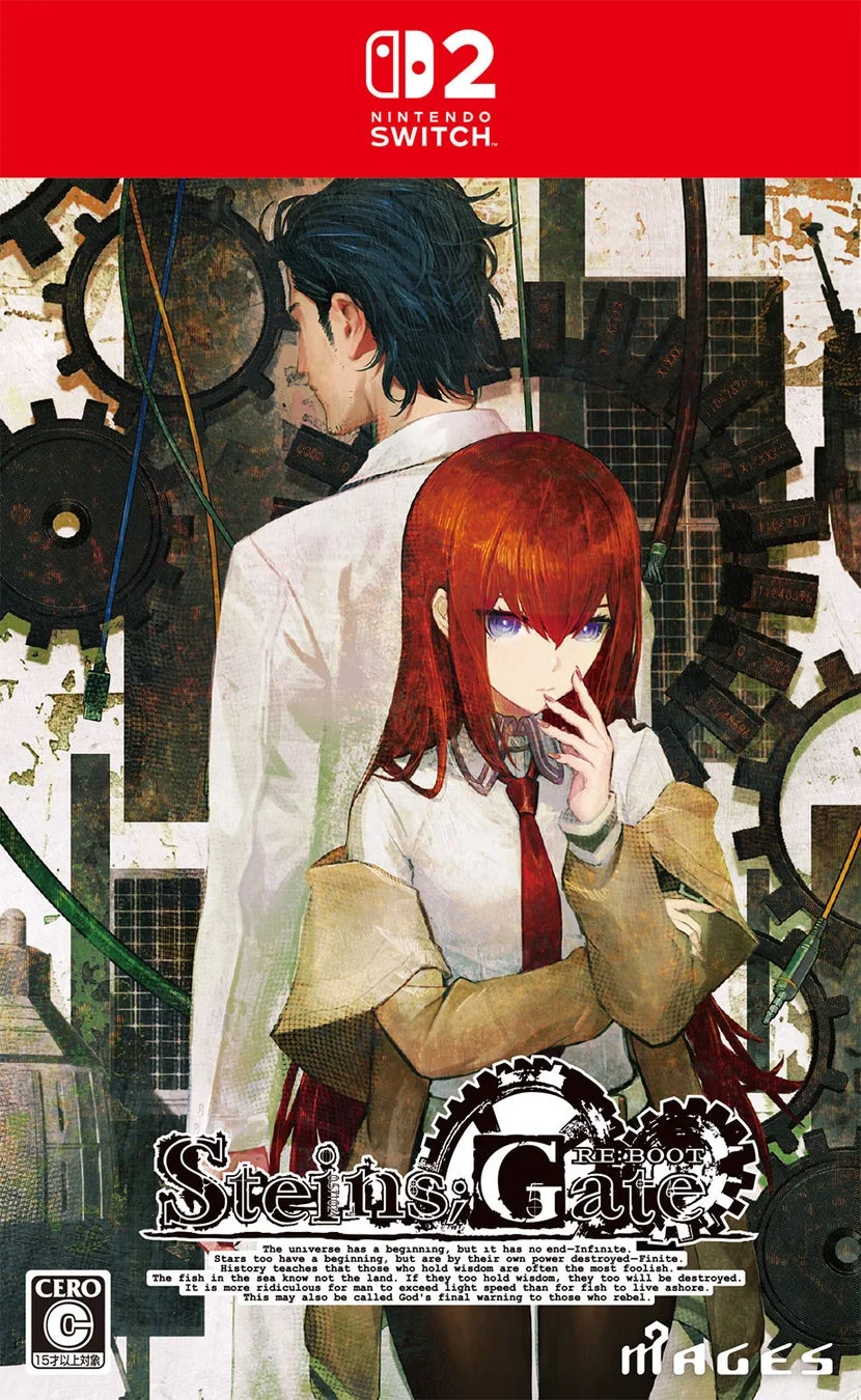 STEINS;GATE RE:BOOT Nintendo Switchパッケージ