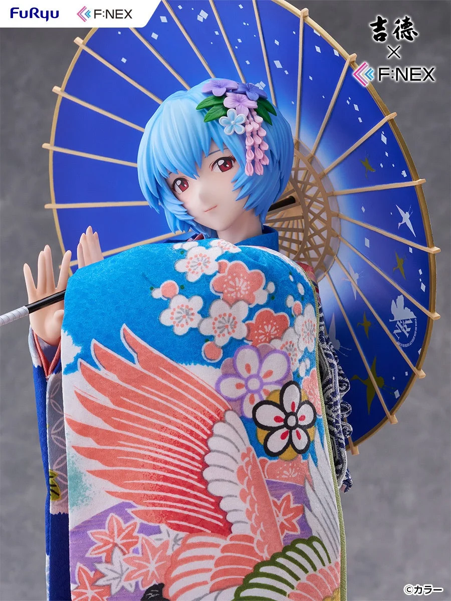 綾波レイ日本人形フィギュア 上半身