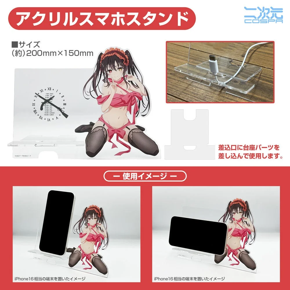 アクリルスマホスタンド使用イメージ