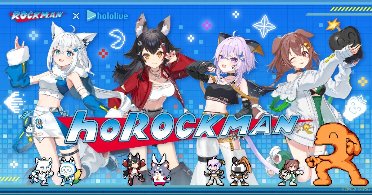 ROCKMAN hololive hoROCKMAN CAPCOM COVER