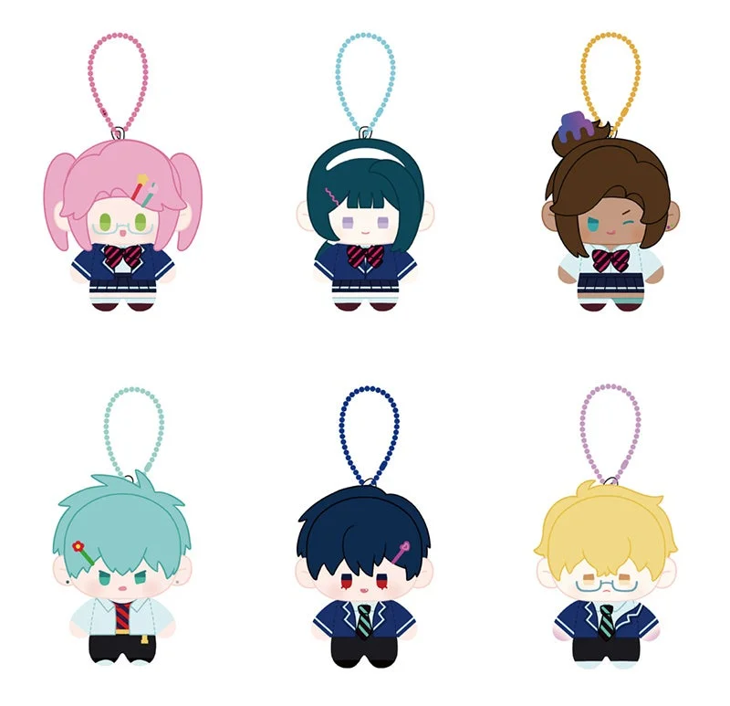 青春パーティーシリーズ トレーディングちびキャラぬいぐるみキーホルダー