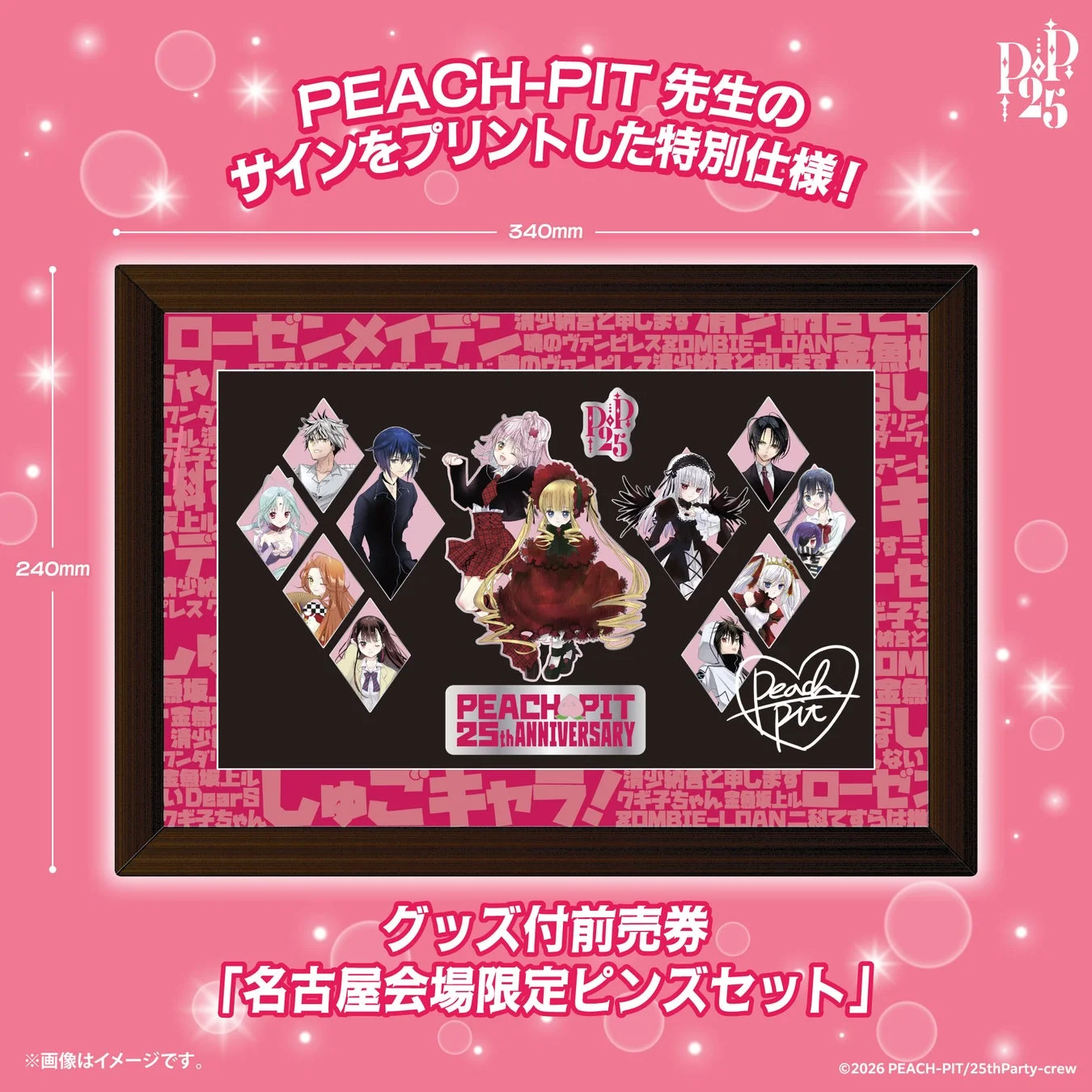 名古屋会場限定ピンズセット