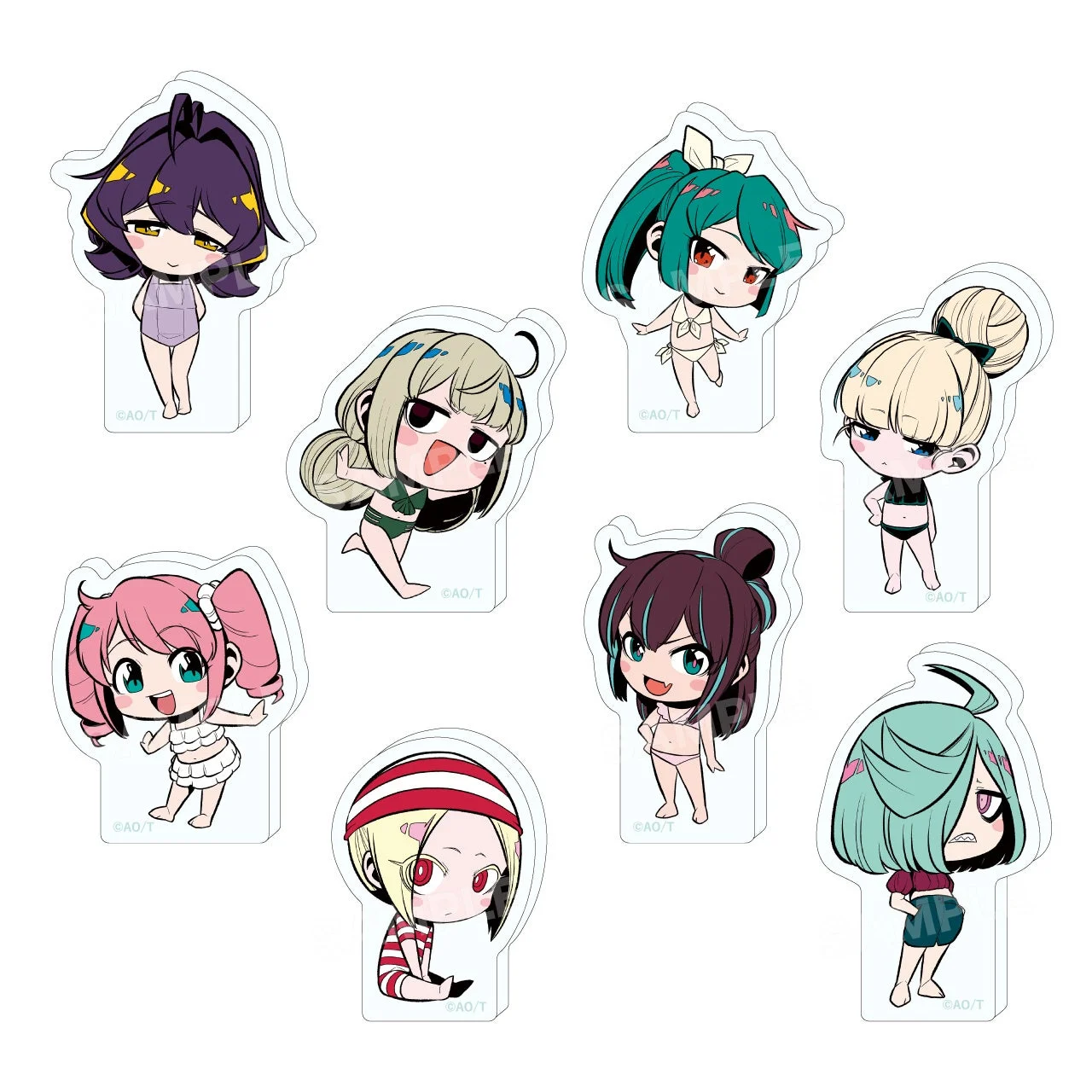 海だーっ！ミニアクリルブロック