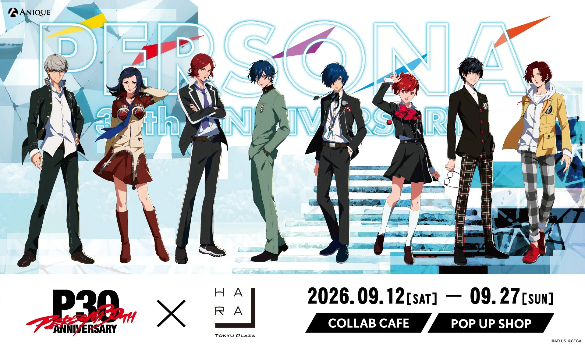 『ペルソナ』シリーズ30周年 × 東急プラザ原宿「ハラカド」