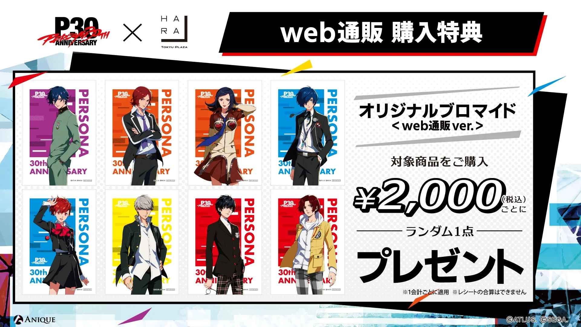 web購入特典ブロマイド