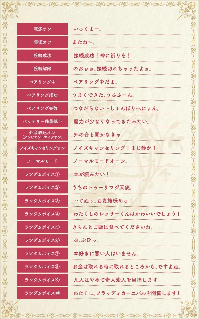 ローゼマインボイス