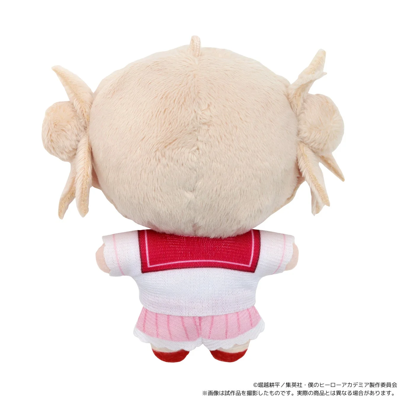 金髪お団子キャラクターぬいパル背面