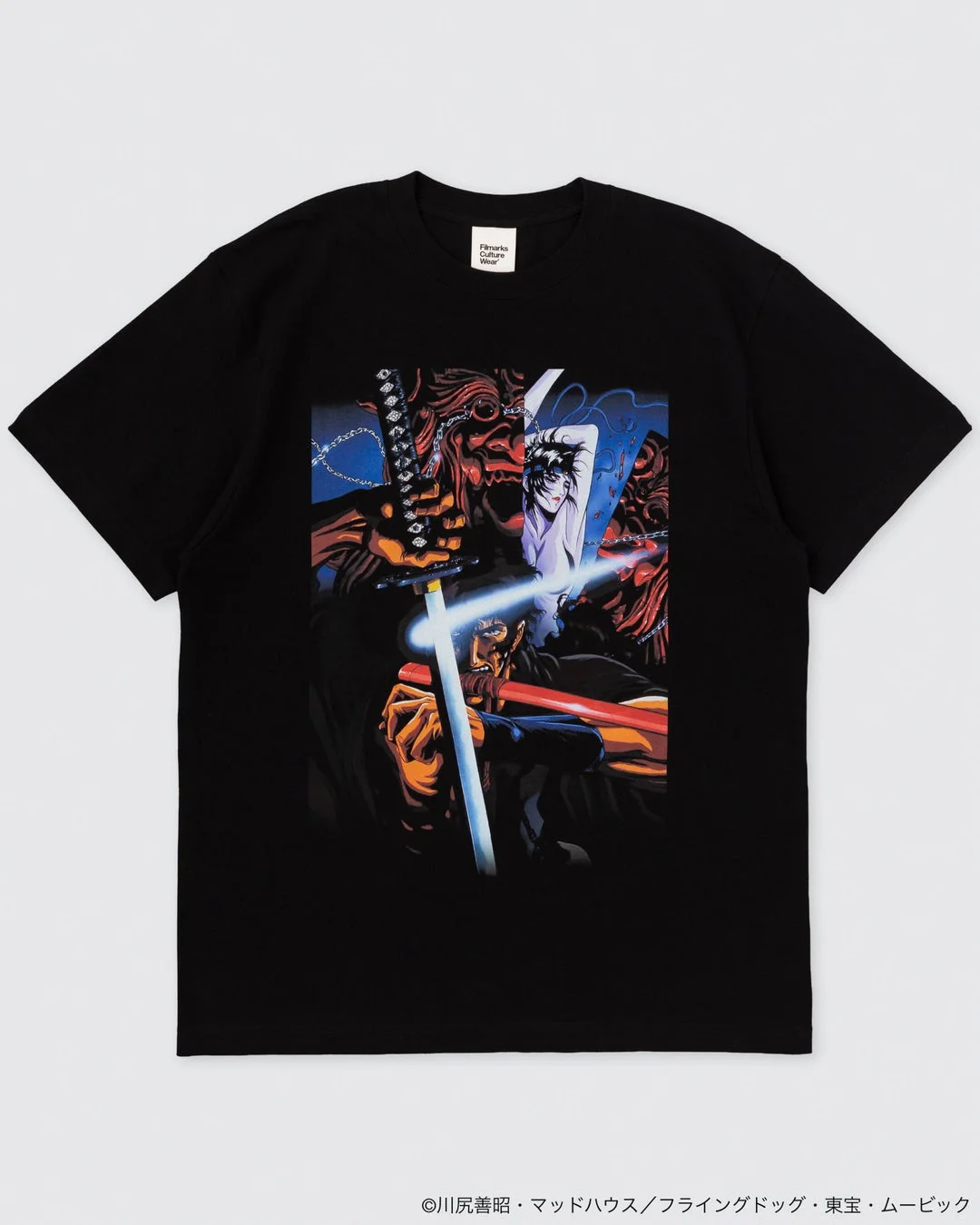 Tシャツ,アパレル,アニメ,イラスト,キャラクター,剣,バトル,ダークファンタジー,川尻善昭,マッドハウス,コラボ