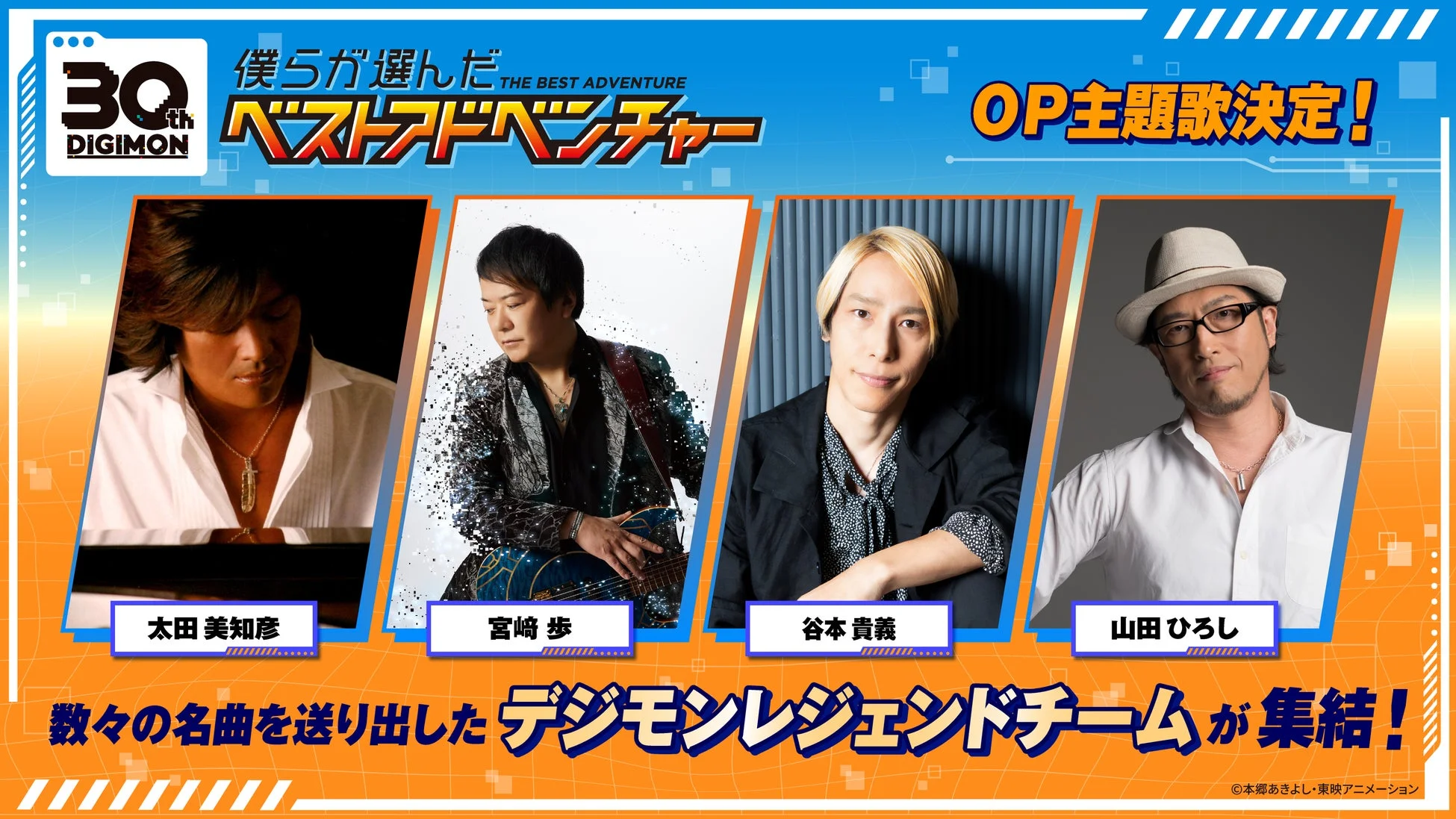 OP主題歌決定