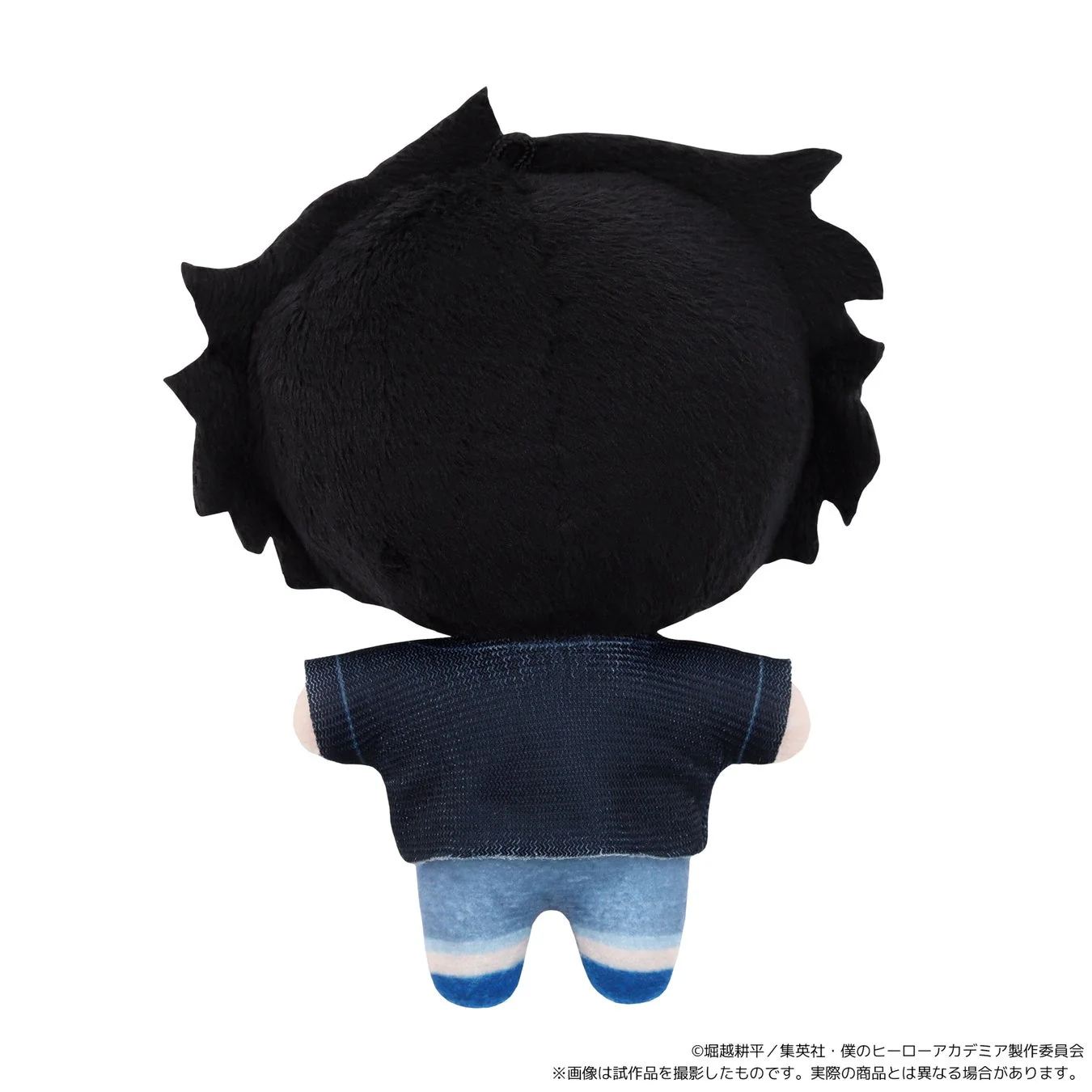黒髪キャラクターぬいパル背面