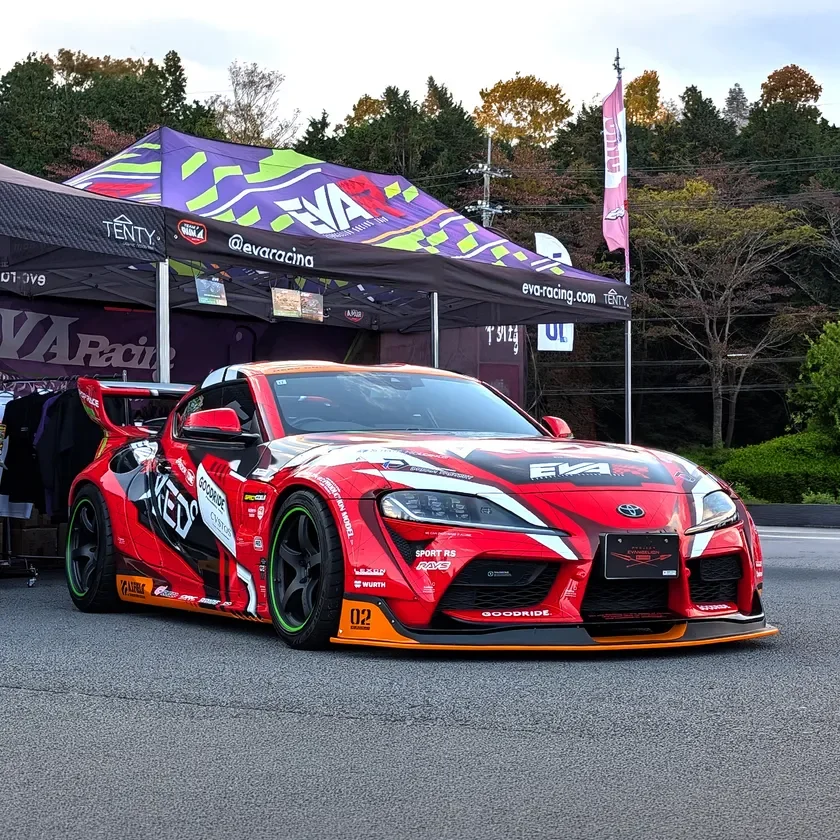 実車 2025年/エヴァ RT 2号機 GOODRIDE GRスープラ
