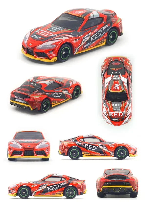 トミカ エヴァRT2号機 GOODRIDE トヨタGRスープラ