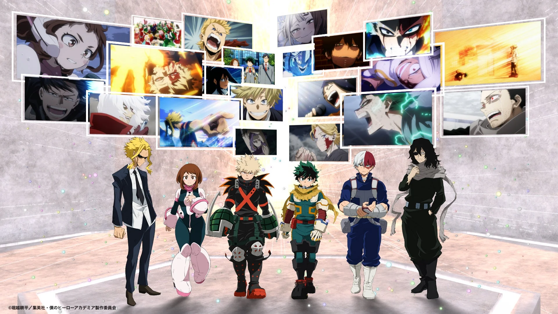 VRChatで歩く、ヒロアカのオンライン展示