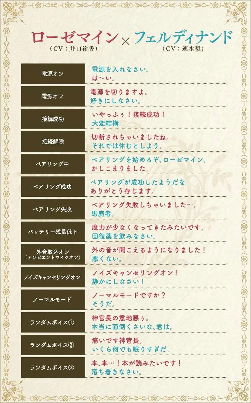 掛け合いボイス