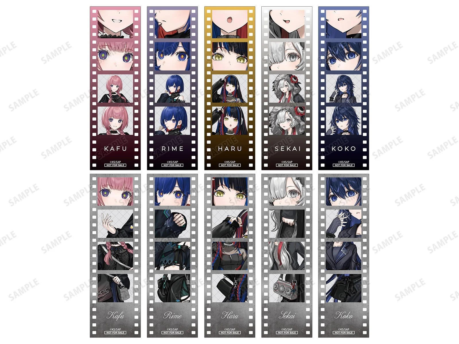 フェア購入特典「フィルム風イラストカード」