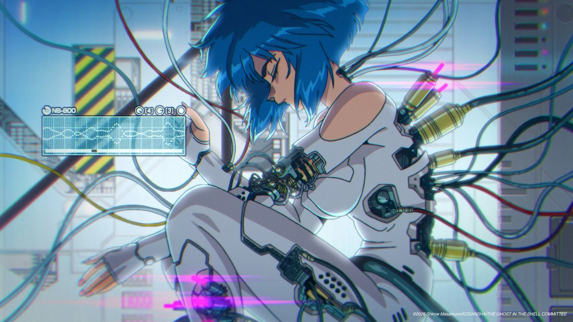 草薙素子のイラスト