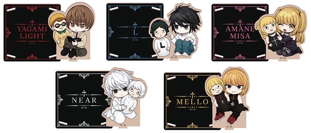 YAGAMI LIGHT L AMANE MISA NEAR MELLO KIRA ©O·O/S