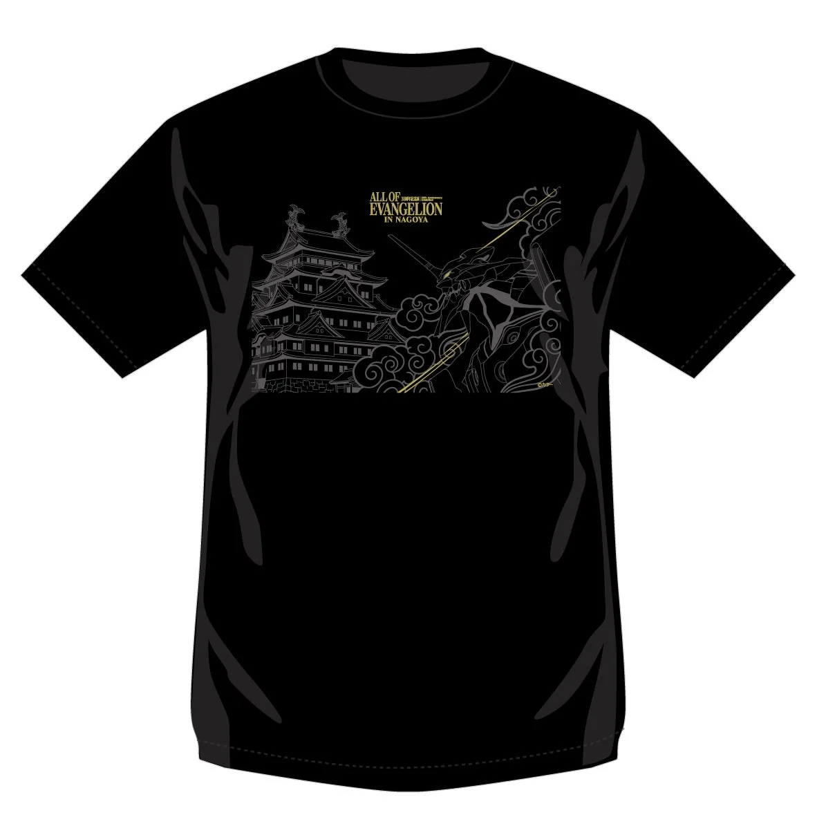 ALL OF EVANGELION IN NAGOYA Tシャツ名古屋城