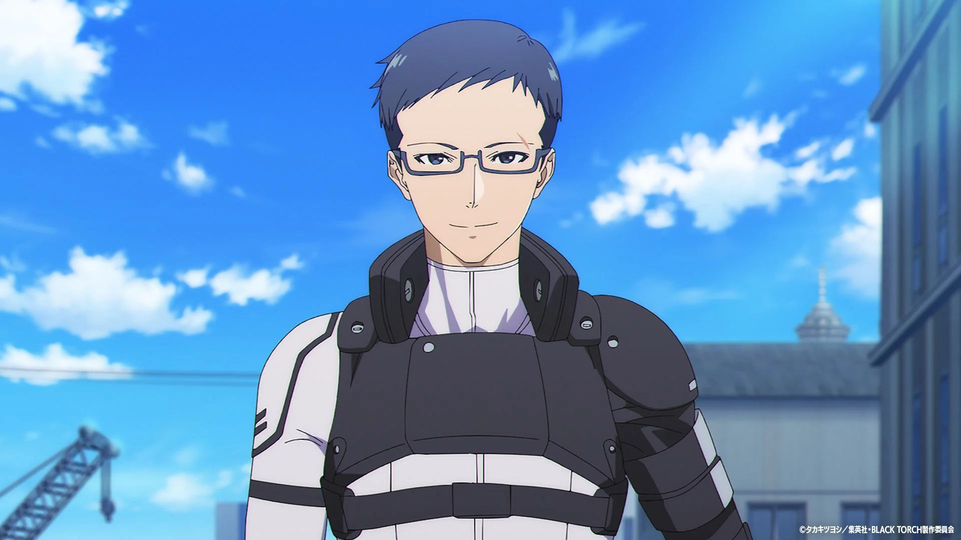 眼鏡の男性キャラクター
