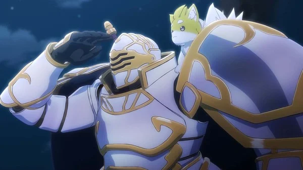 騎士と小動物