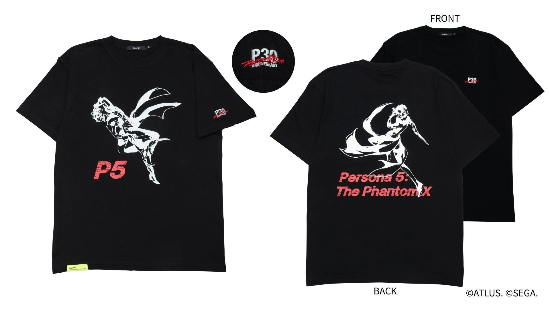 Tシャツ ペルソナ5・P5X