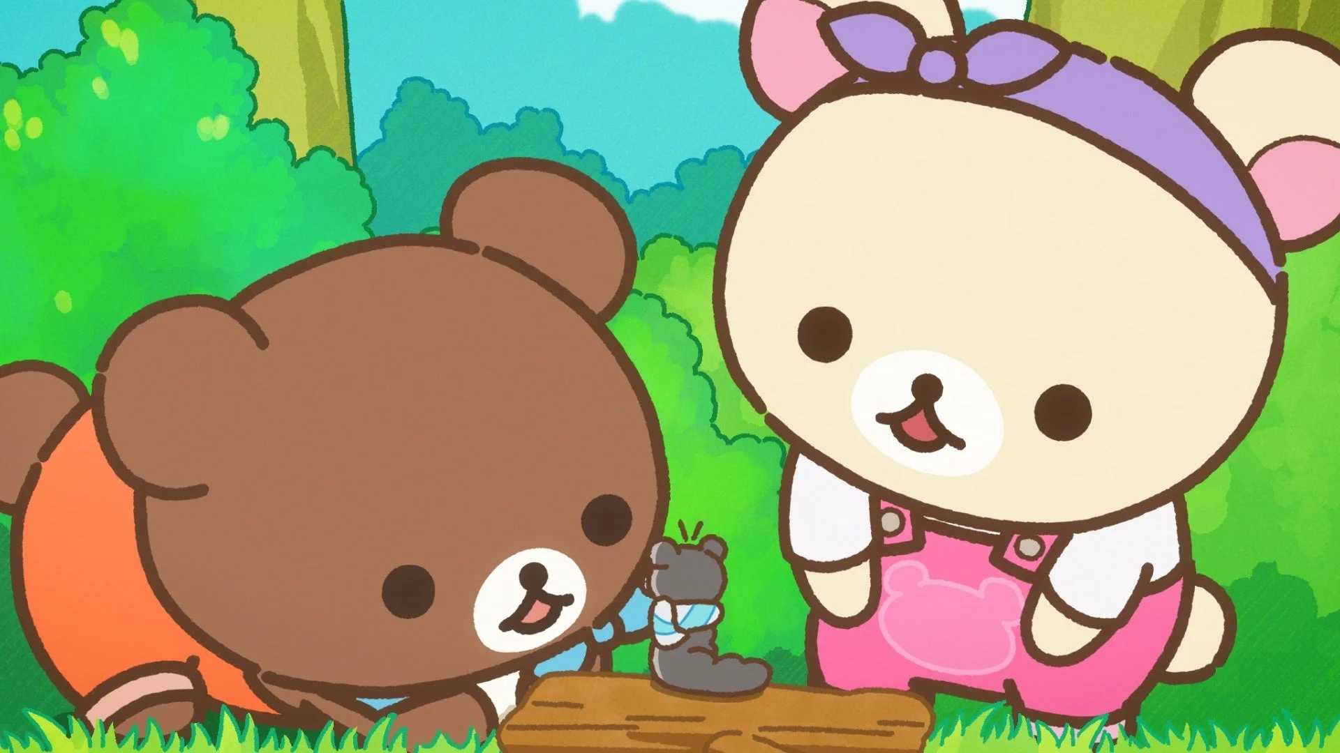 森の中のクマたち