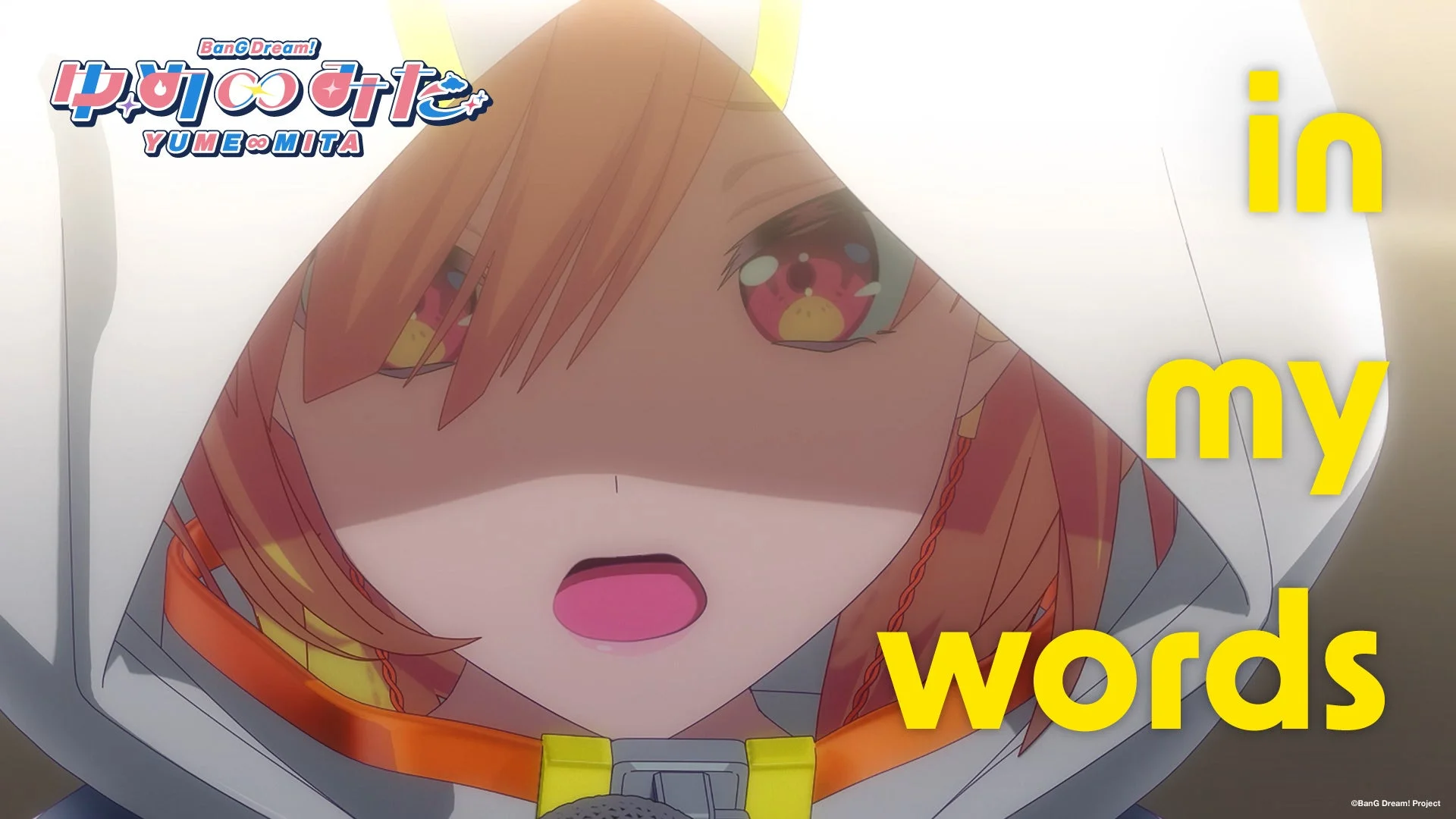 in my words ライブ映像