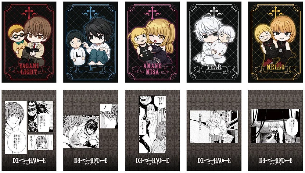 YAGAMI LIGHT L AMANE MISA NEAR MELLO DEATH NOTE デスノート そんな事したら おまえたいになるぞ 僕ってそんなに... 僕に近づいていいのか 人間は面白い なめんなよ 何考えてるんだ ガチッ ! 僕の命は… おまえが奪っていいのか 死神は黙ってて 死神は黙ってていい 死神は黙ってていい! 一体…何が… 誰の仕業だ 誰の仕業だと思ってる？