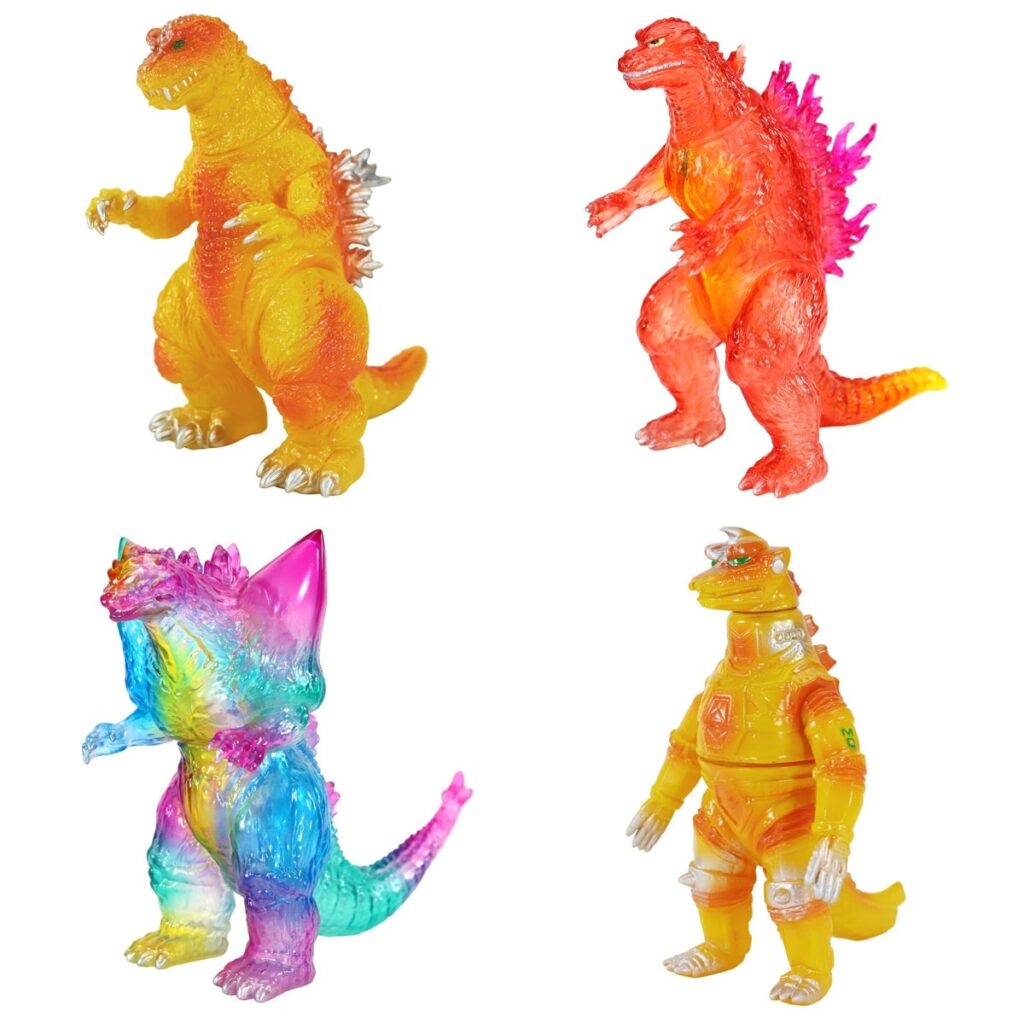 あみあみ限定カラーのゴジラソフビ4種が登場！CCPJAPAN「MSS」から「GODZILLA SHOP in AmiAmi」で数量限定販売
