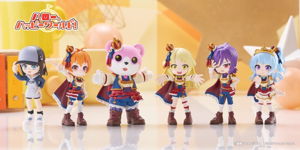 「BanG Dream! ハロー、ハッピーワールド！」が手のひらサイズのデフォルメフィギュアに　「PalVerse」新商品全6種が10月23日より先行発売