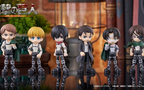 『進撃の巨人』The Final Seasonのエレンやリヴァイら6人が手のひらサイズに！「PalVerse」新商品が10月23日発売