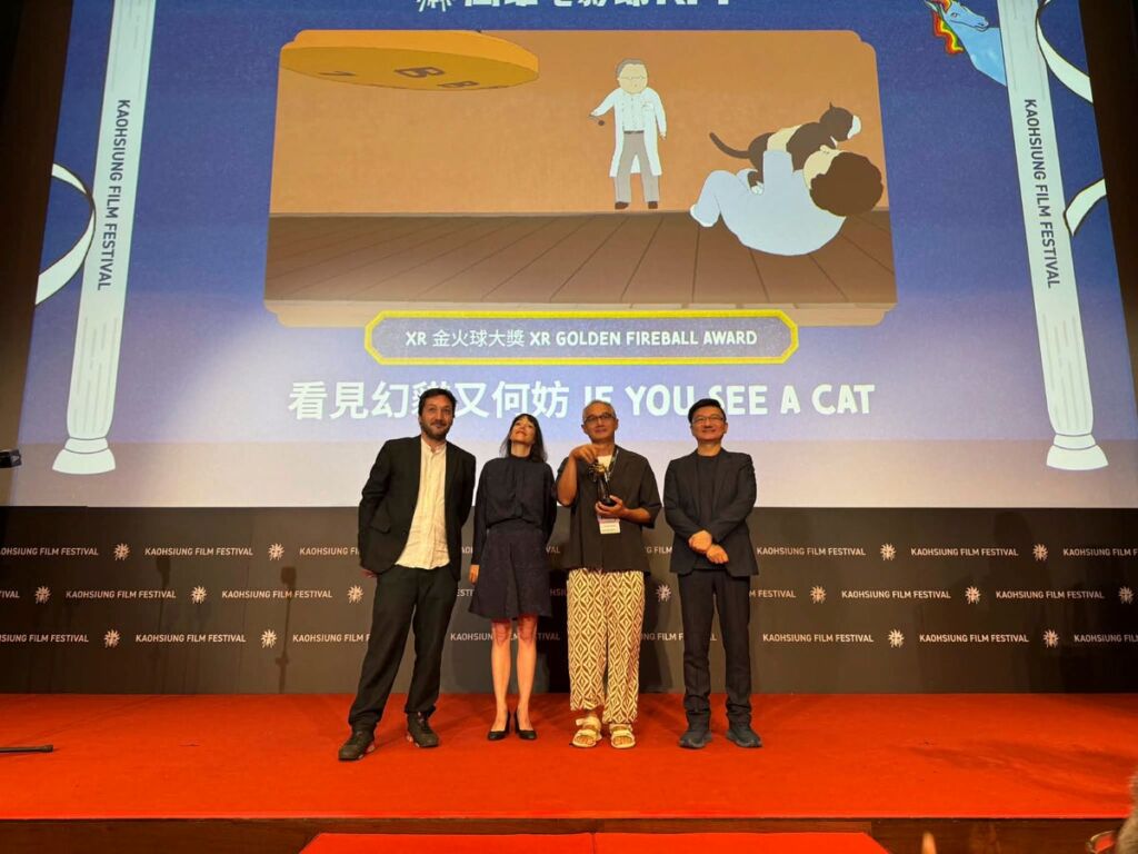 講談社のVRアニメ映画『猫が見えたら』が台湾・高雄映画祭で最高賞「XR Golden Fireball Award」を含むW受賞