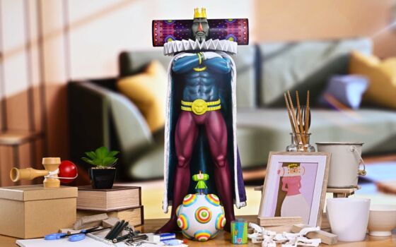 『塊魂』の「王子」と「王様」がフィギュア化！プライム1スタジオの新シリーズ「A-SYMBOL」第1弾が予約受付中