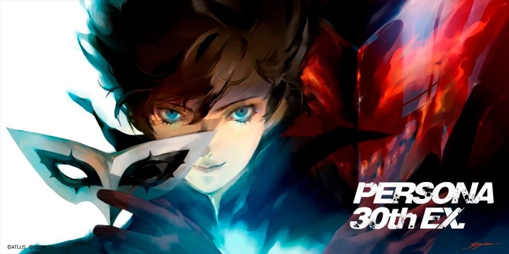 『ペルソナ』30周年展覧会「PERSONA 30th EX.」キービジュアル解禁、副島成記氏の描き下ろしイラストを使用